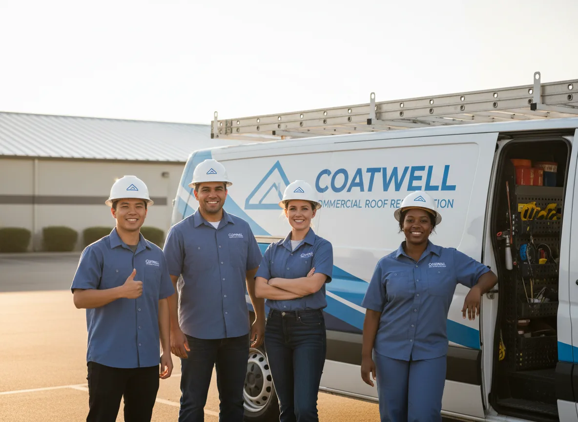 Commercial roof coating company in Dell, MT